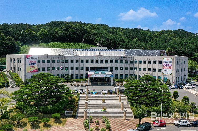 계룡시청 전경