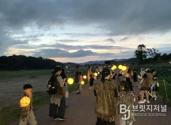 화순 고인돌의 낮과 밤 프로그램 진행 모습