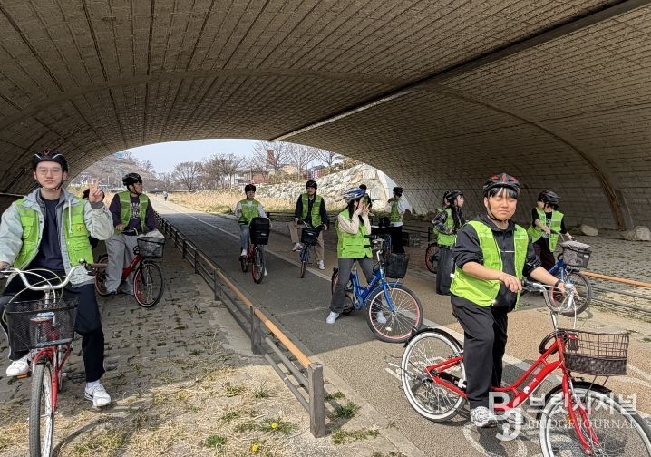 대학새마을동아리 자전거캠페인