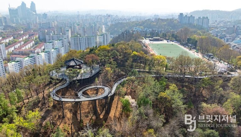 ‘용왕산 스카이워크’ 전경 모습