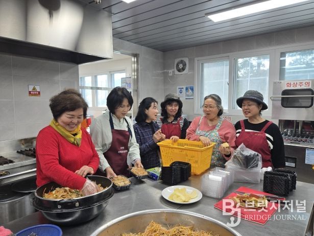 옥천면 지역사회보장협의체 반찬 나눔