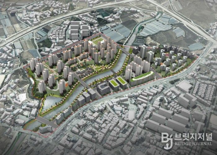 포천 송우2지구 본격 착공(조감도(지구계획 변경1차 기준))
