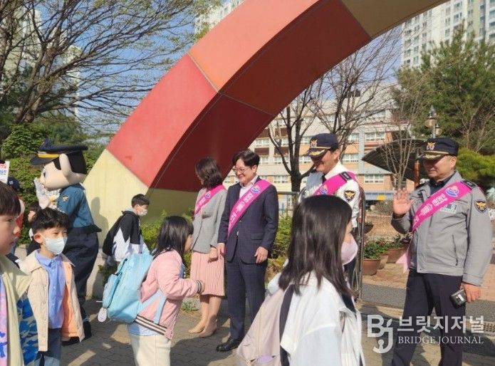 녹색어머니연합회 교통안전 캠페인